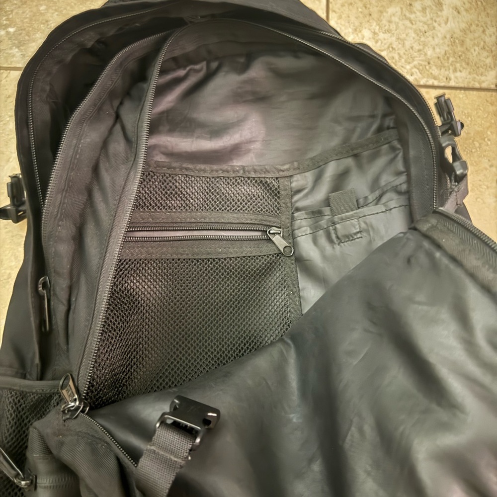 Black Backpack - Picture 3 of 3